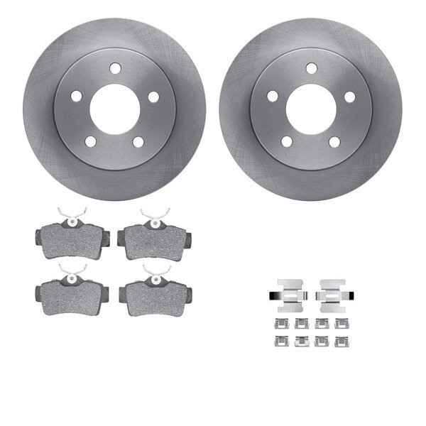 6312-54090, Rotors with 3000 Series Ceramic Brake Pads includes Hardware, Dynamic Friction Co, Mfr#: 6312-54090